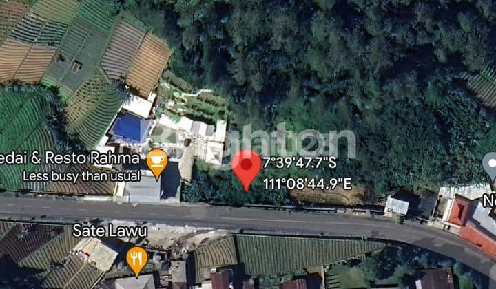 TANAH SIAP PAKAI DI TAWANGMANGU!! LOKASI JUARA!! LEBAR DEPAN 50 METER!! ISTIMEWA