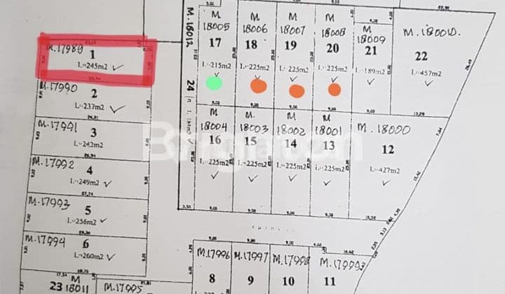 KAVLING ISTIMEWA DI JIMBARAN (NO 1) SIAP BANGUN! LOKASI STRATEGIS DAN ISTIMEWA!! COCOK UNTUK RUMAH TINGGAL ATAU VILLA PRIBADI! PREMIUM DAN LANGKA!