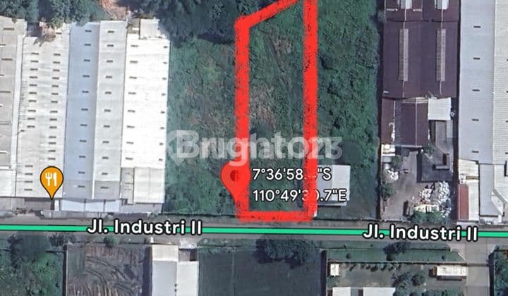 TANAH INDUSTRI SIAP PAKAI!! LOKASI BAGUS DAN STRATEGIS!! ISTIMEWA!! DEKAT SOLOBARU