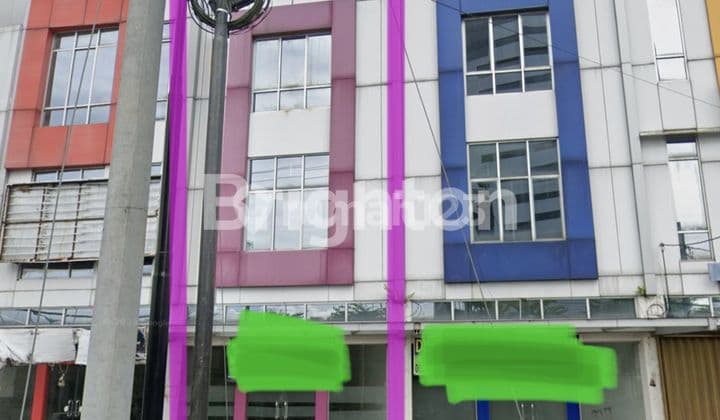 RUKO SIAP PAKAI!! LOKASI BAGUS STRATEGIS!! BANGUNAN KOKOH DAN BAGUS!!! ROW JALAN 5 MOBIL