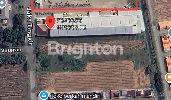 TANAH ZONA INDUSTRI DI SRAGEN, COCOK UTK PABRIK DAN GUDANG!! ISTIMEWA