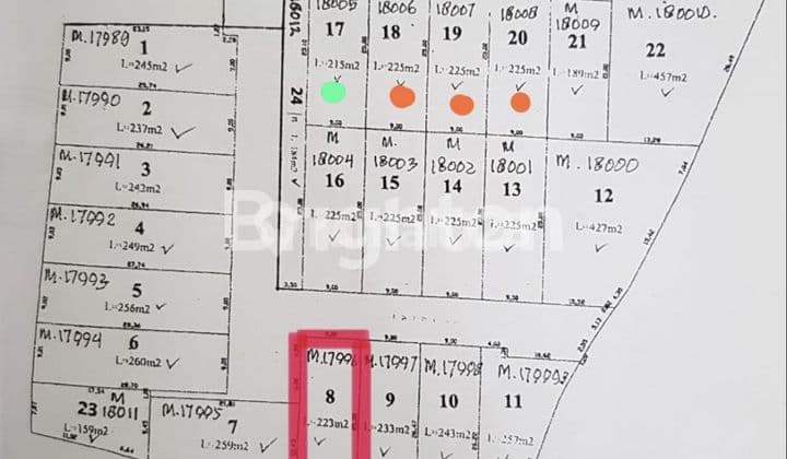 KAVLING ISTIMEWA DI JIMBARAN, (NO 8) SIAP BANGUN! LOKASI STRATEGIS DAN ISTIMEWA!! COCOK UNTUK RUMAH TINGGAL ATAU VILLA PRIBADI! PREMIUM DAN LANGKA!