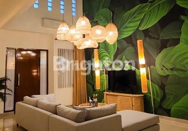 RUMAH SIAP HUNI FULL FURNISHED BAGUS DEKAT TOL BUAH BATU DAN PODOMORO PARK