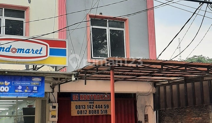 Disewakan Ruko 3.5 Lt Uk 9X4 Mtr Strategis di Jl Raya Bogor Ramai Bgt
