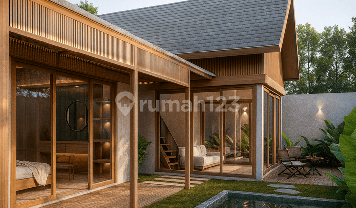 Modern Tropical Villa in Pakem Yogyakarta – Only 100 Meters from Klotok Coffee