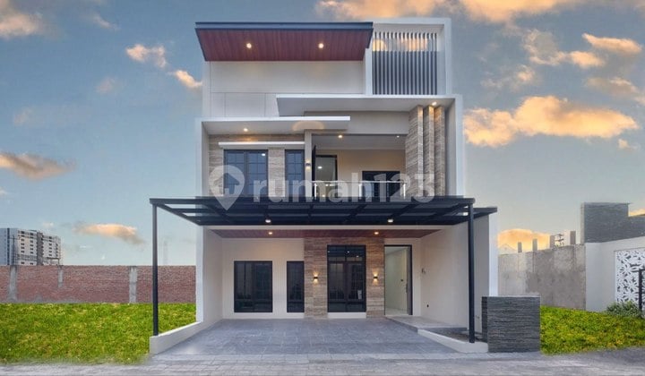 Rumah Lingkungan Cluster Mewah Cantik Menawan