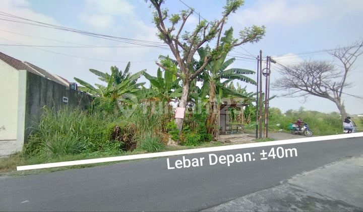 Tanah Lahan Luas Lingkungan Perumahan Di Sawahan