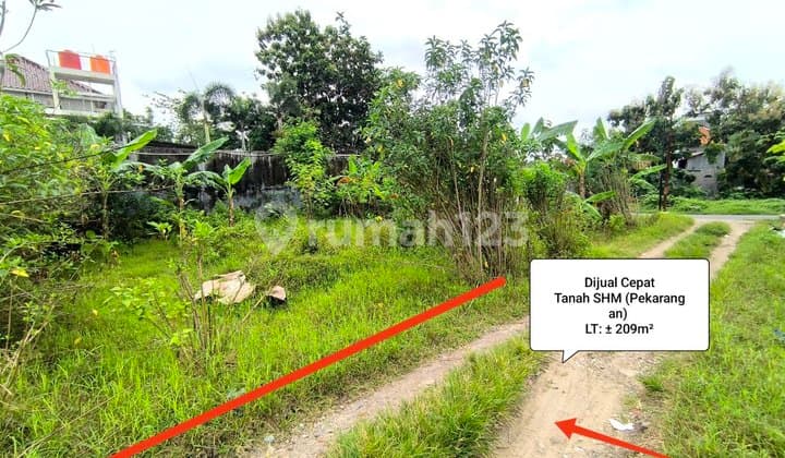 Tanah Pekarangan SHM Siap Bangun Kos / Hunian Dekat Kampus UMS