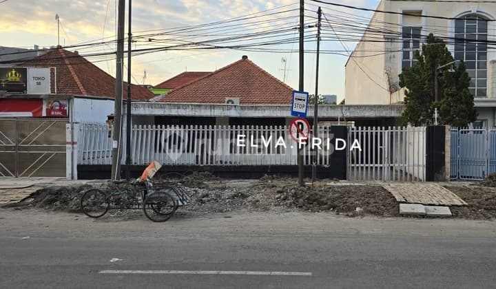 For Sale Land-Counted House on Jl Kartini, Central Surabaya