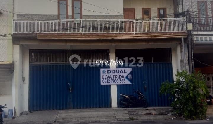 For Sale 2 Shophouses Combined into 1 in Penjaringan Sari Timur Surabaya