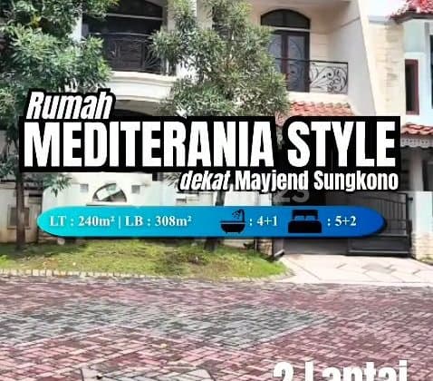 Dijual Rumah Mewah di Villa Bukit Mas Surabaya