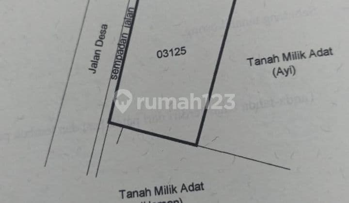 Dijual.tanah Kavling Siap Bangun Di.pada