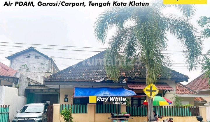 Rumah di Klaten Kota Akses Pinggir Jalan Dekat Stasiun, Terminal