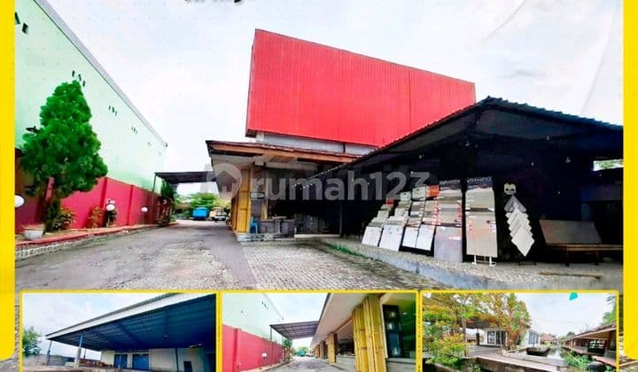 Gudang di Jalan Raya Sukowati Sragen Luas 9000M Dekat Tol