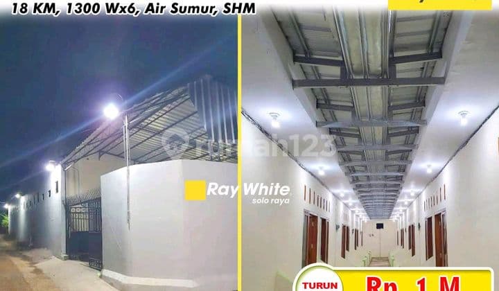 Active Boarding House in Wonogiri City 18 Rooms Located in Industrial Area