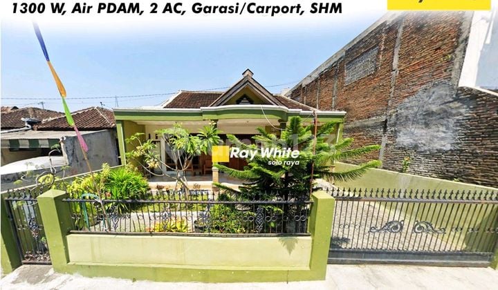 Rumah di Kartasura Kondisi Terawat Siap Pakai Halaman Luas