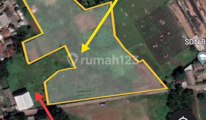 Dijual Tanah Luas 1,6 Ha Lokasi di Jl. Raya Lg Cirarab Babat Desa Babat Kec Legok Tangerang
