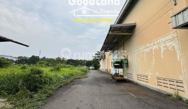 FOR SALE PELUANG INVESTASI YANG SANGAT LUAR BIASA Tanah & Bangunan Pabrik dalam Kawasan Surya Cipta, Karawang