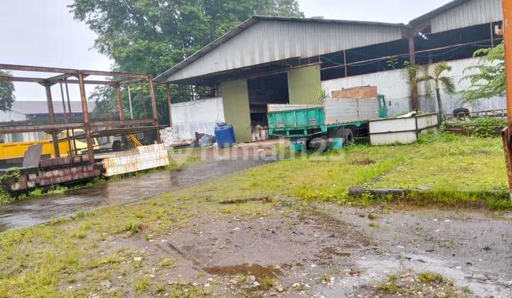 FOR SALE Ex Pabrik di Curug Cukang Galih Lokasi sangat strategis karna hanya 4km dr Pintu Toll