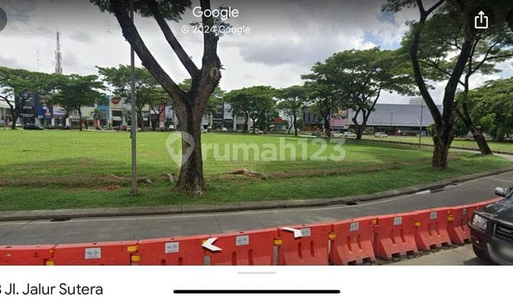 Tanah Strategis Banget Lokasi Bunderan Alam Sutera Tangerang