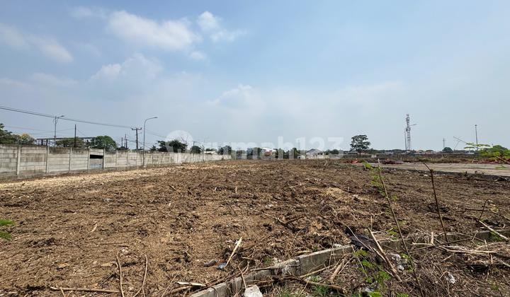 Lahan Industri Pinggir Jalan Raya Lemah Abang, Cikarang, Bekasi