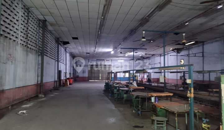 Disewakan Gudang Siap Pakai Akses Container 40 Feet Lokasi Karawaci Tangerang