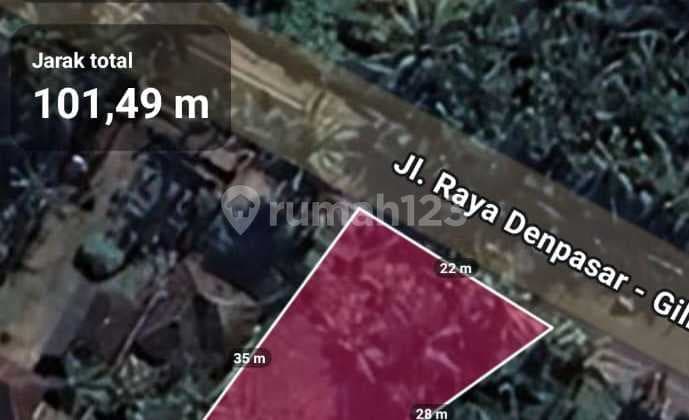 Jual Tanah Los Pantai Luas Kecil Di Tabanan Bali.