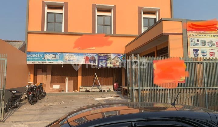 Dijual ruko di Depok Tapos, bangunan January 2023. 3 ruko gandeng..