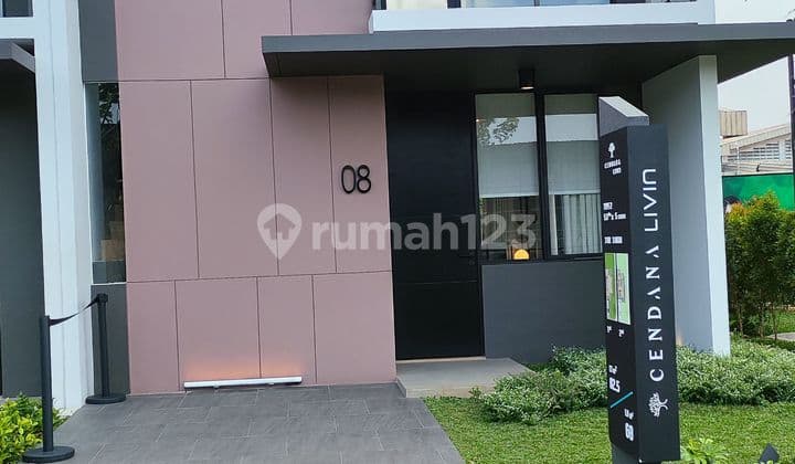 CENDANA LIVIN RUMAH CANTIK 2 LANTAI BERGAYA INDUSTRIAL PUSAT AREA BISNIS STATEGIS 5 MENIT MENUJU GADING SERPONG
