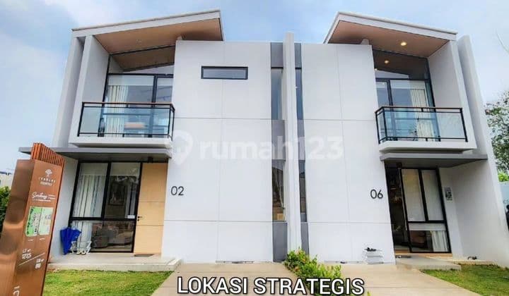 RUMAH 2 LANTAI MILLENIAL BERNUANSA INDUSTRIAL CENDANA PARC NORT LIPPO KARAWACI