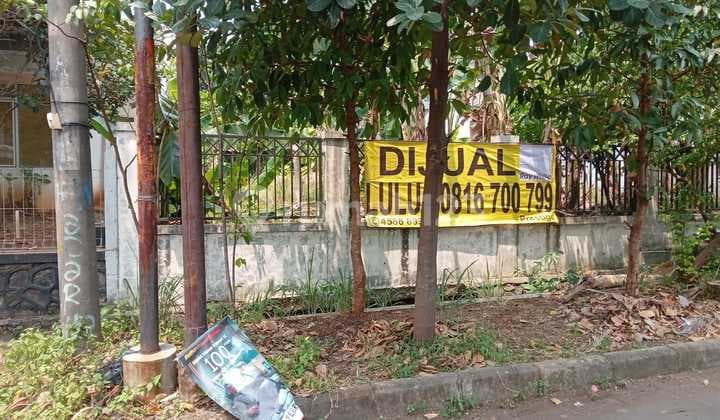 Harga di Bawah NJOP! Kavling Siap Bangun di Jalan Utama Perumahan Sawangan Permai