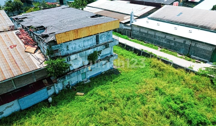 Luas 10.500 M2 Ex Pabrik. Tanah Di Daan Mogot - Harga Nego!