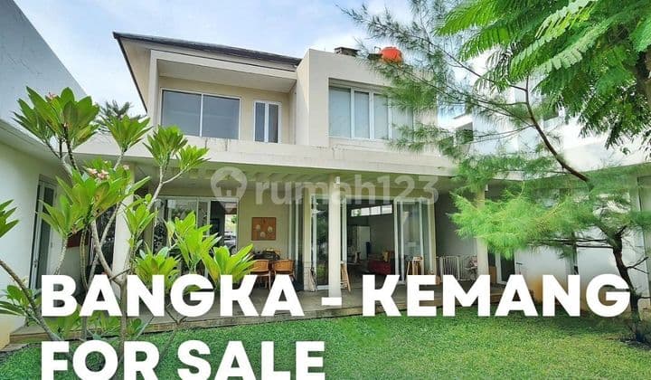DI JUAL RUMAH BANGKA KEMANG
BEBAS BANJIR !!!