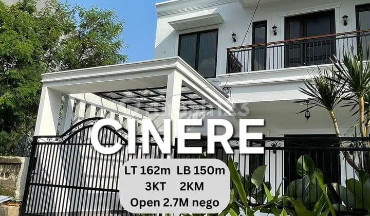Di Jual Rumah Baru di Mega Cinere Bagus