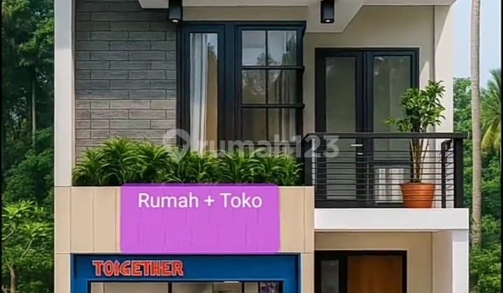 Rumah 2Lt & Tempat Usaha Hanya 499jt