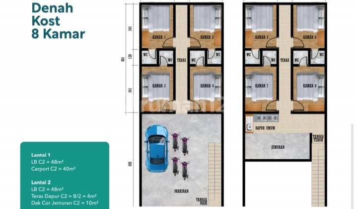 Kost An Baru Harga Murmer Dekat Jalan Raya Provinsi