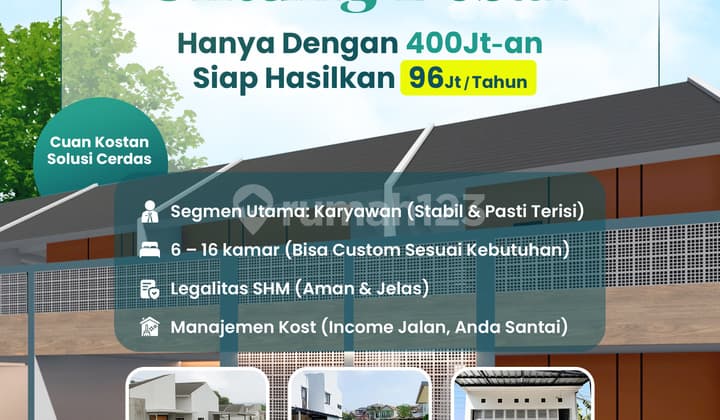 Rumah Kost Murmer Dekat Borma & Griya
