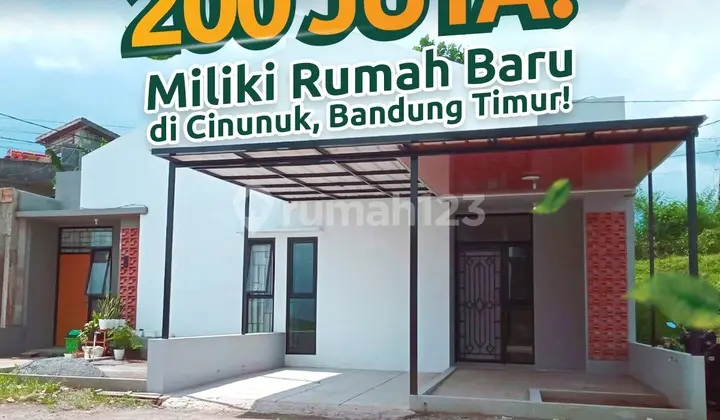 Hanya dengan 200jt bisa Punya Rumah Baru di Bandung