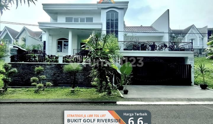 Semifurnished Cluster Strategic 3-Level Lot, Wide Pool, Golf Hill, Riverside Bogor