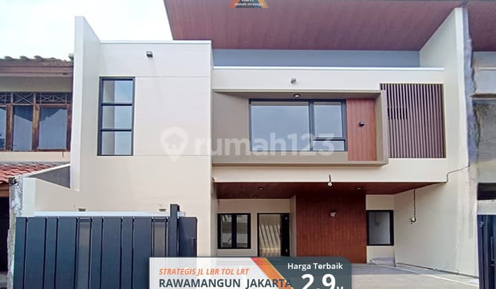 Ready Rumah Baru Startgis Modern Mwh Pulo Asem Rawamangun Jakarta