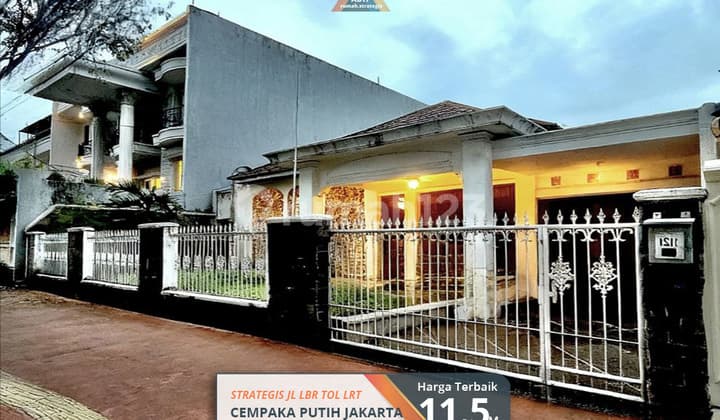 Semifurn Rumah Strategis Luas Cempaka Putih Jakarta Pusat