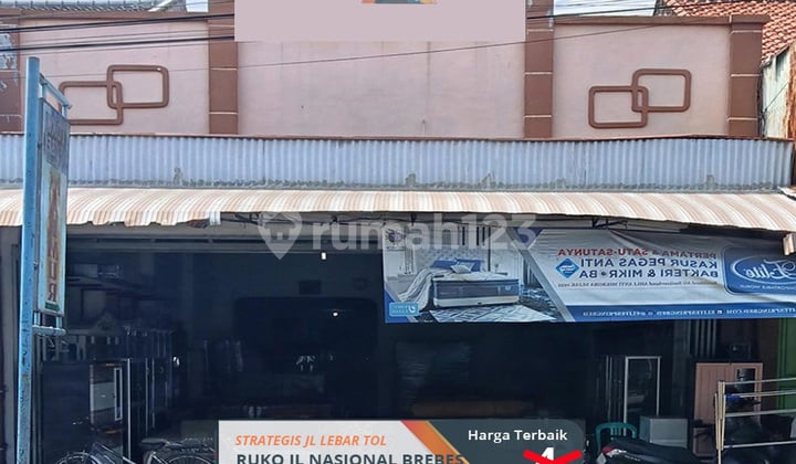 Ruko Murah Turun Harga Stratgis Jl Nas Lbr Dkt Pasar Alun2 Brebes