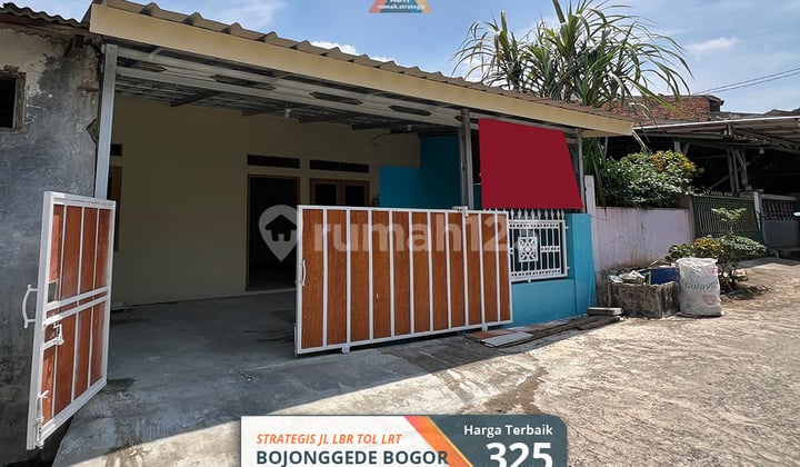 READY RENOV Baru Komplek Strategis Jl Lbr Stasiun Bojong Gede Tol