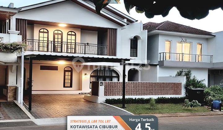 Fullfurn Cluster Strategis Mewah Luas Kota Wisata Cibubur LRT Tol