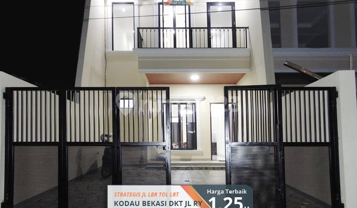 Ready Strategis Mewah Luas Jl Lbr Kodau Bekasi Dkt Tol Jakarta