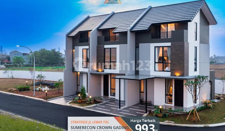New Cluster Stratgis Summarecon Crown Gading Bekasi Timur Jakarta