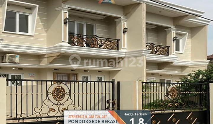Turun Hrg Semifurn Strategis Mewah Luas Jl Lbr Jatimakmur LRT Tol