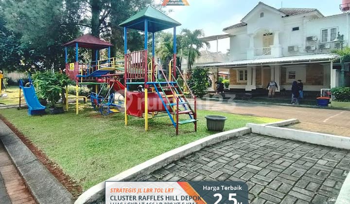 Semifurn Cluster Strategis Luas Jl Utama Raffles Hill Depok Tol