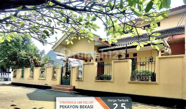 Semifurn Rumah Strategis Luas Jl Lebar Pekayon Bekasi Tol LRT