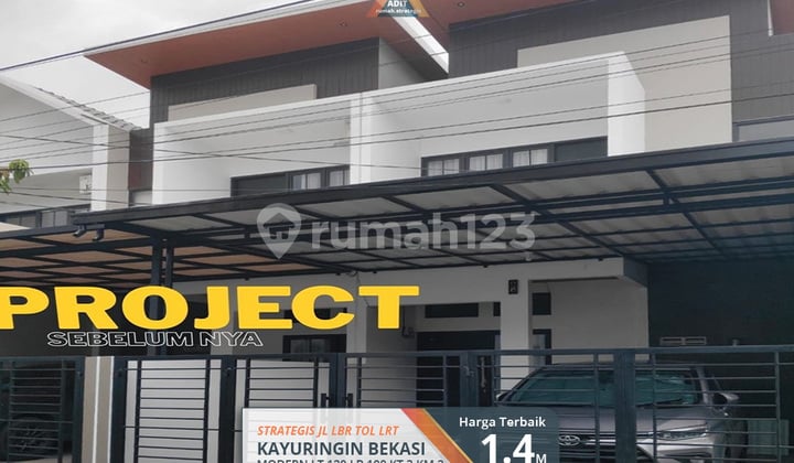 Baru Strategis Modern Luas Kayuringin Bekasi Barat LRT Tol Stsiun